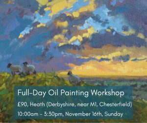 Oil Painting Workshop - Animals in landscape, Heath, November 16th